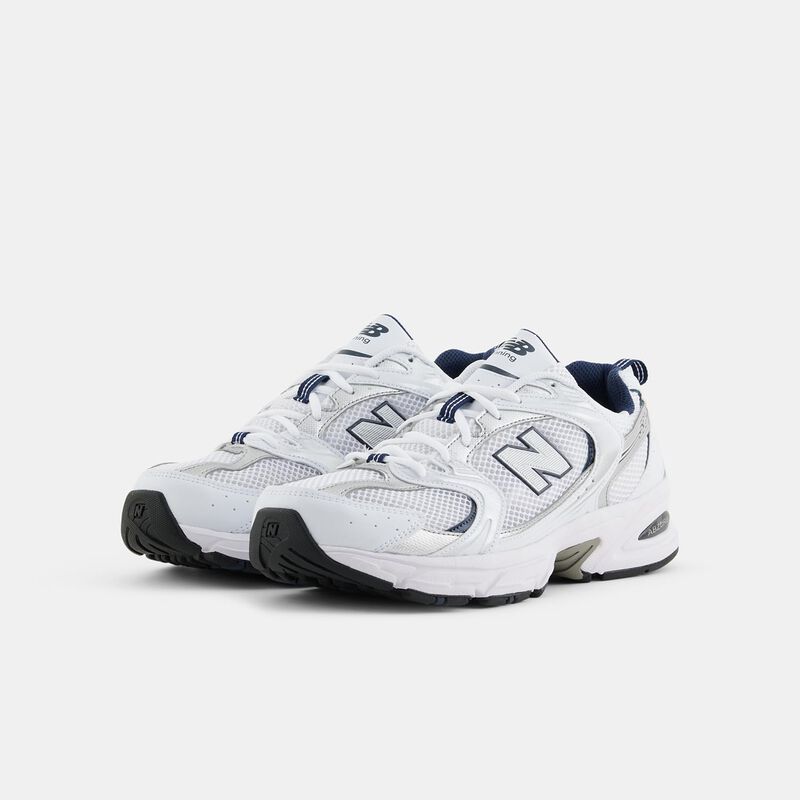 New Balance 530, bianco/blu/argento