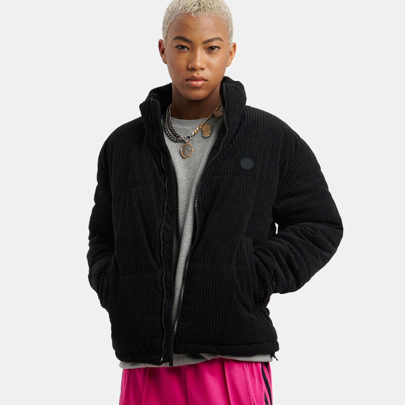 Giacca VRL Puffer Corduroy, nero