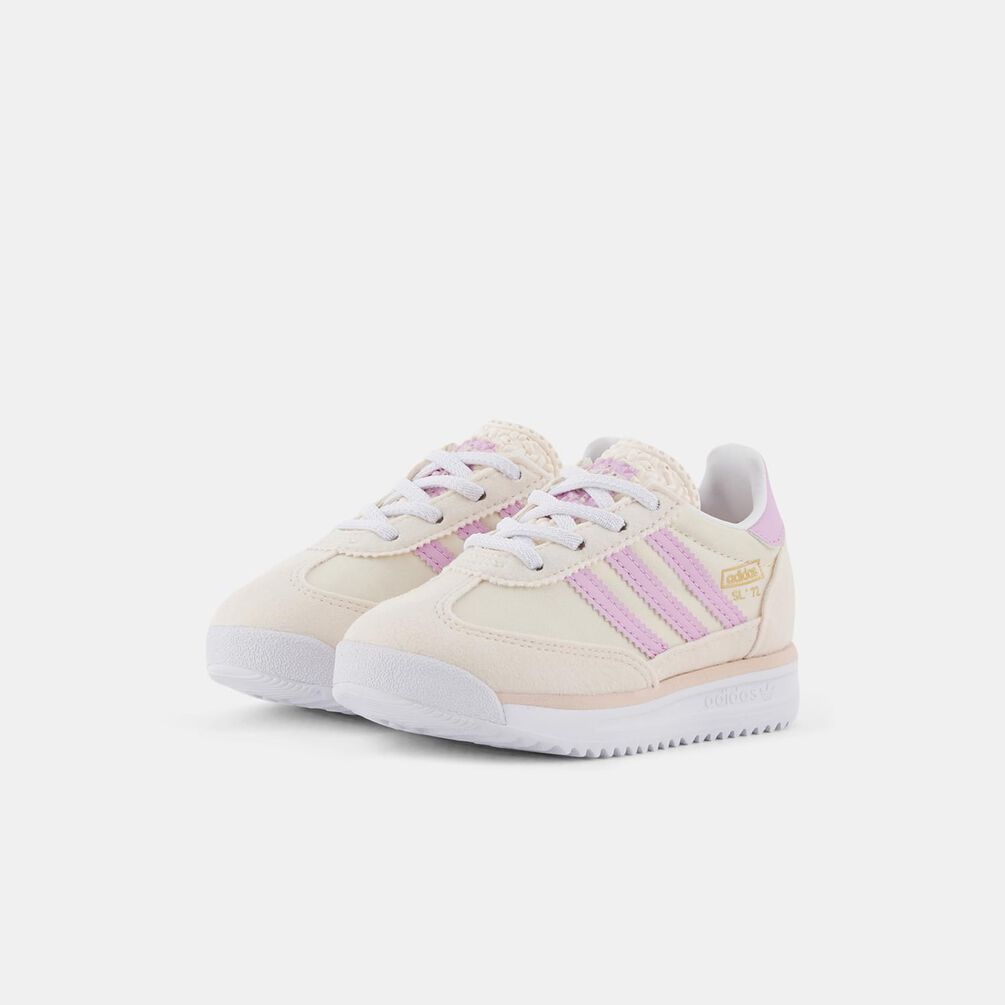 adidas SL 72 RS Elastic Laces, beige/lilla