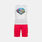 Completo Nike Sportswear Muscle bambini, rosso/bianco/multicolor