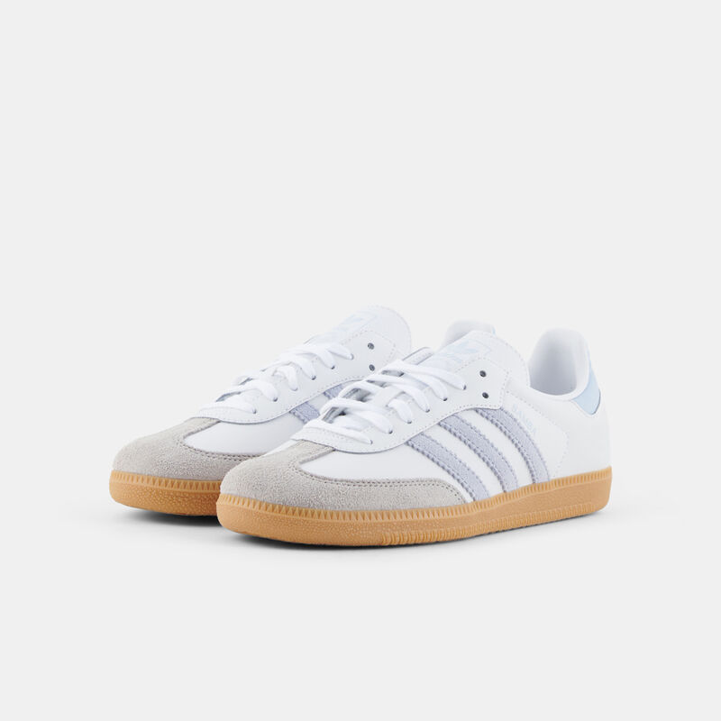 adidas Samba OG, bianco/azzurro