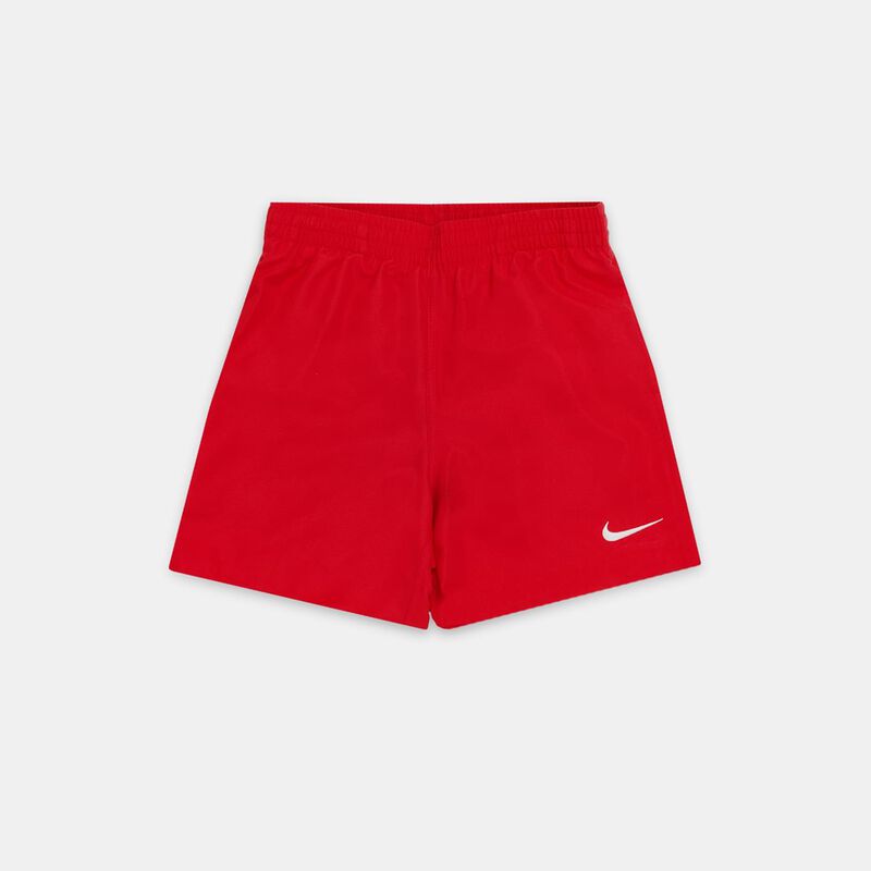 Costume Nike Swim Breaker ragazzi, rosso/bianco