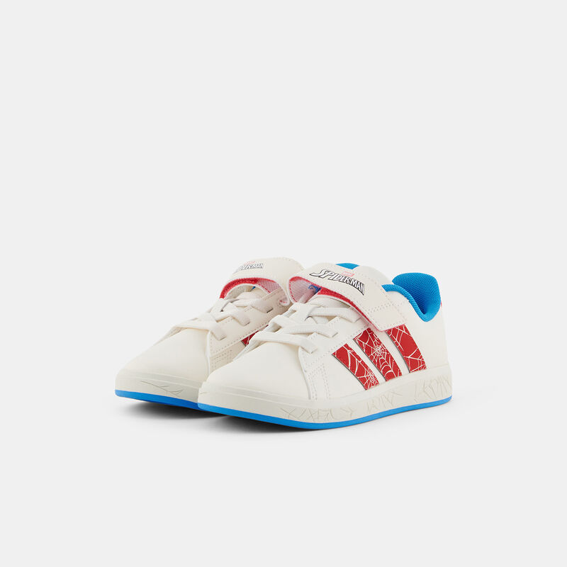 adidas Grand Court x Marvel Spider-Man, bianco/rosso/blu