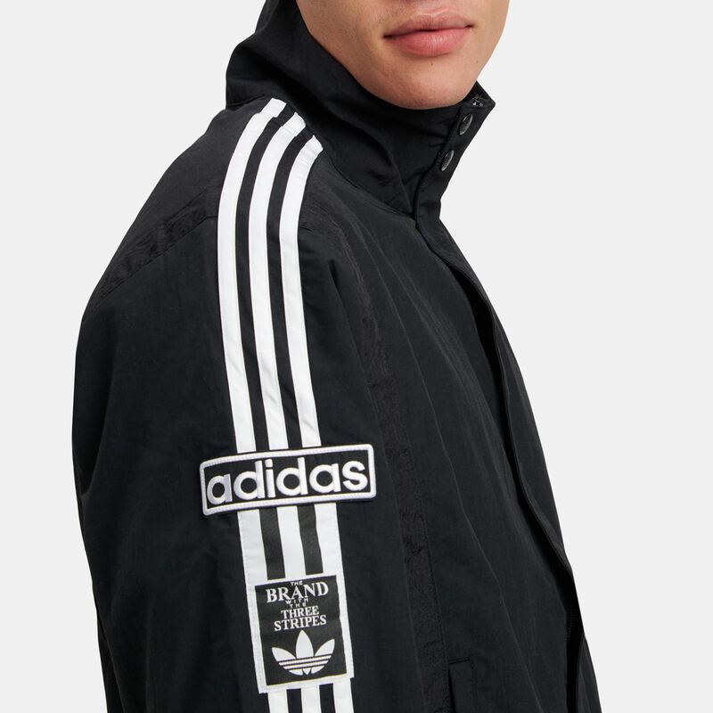 Giacca Track adidas adibreak Woven, nero/bianco