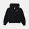 Felpa con zip Nike Sportswear Club ragazzi, nero/bianco