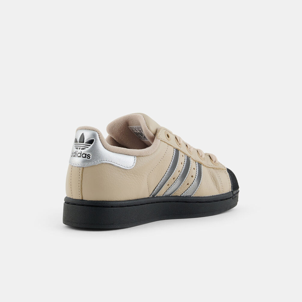 adidas Superstar II, beige/argento/nero