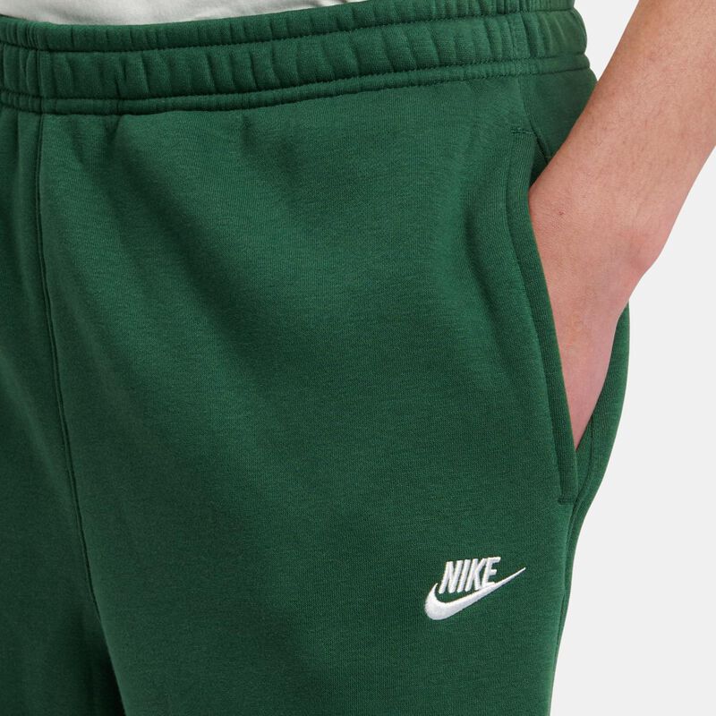 Pantaloni Nike Sportswear Club Fleece, verde/bianco