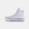 Converse Chuck Taylor All Star Lift Platform Leather, bianco/nero