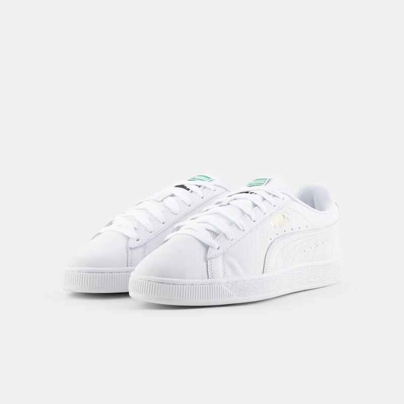 Puma Suede Leather, bianco/oro