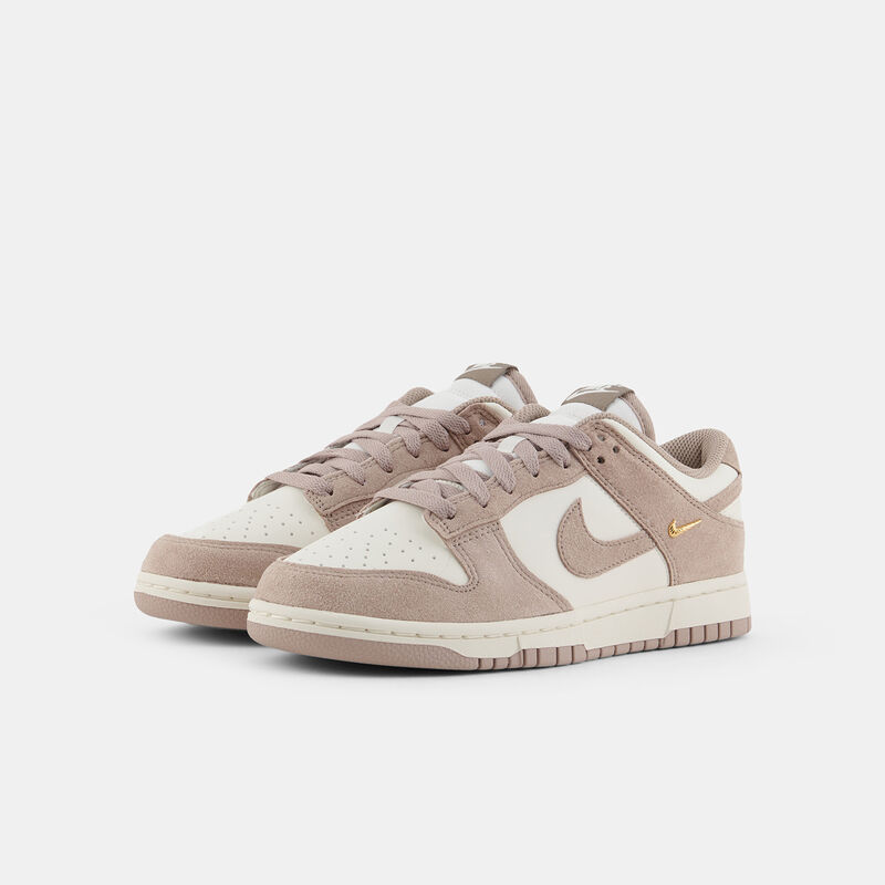 Nike Dunk Low Malt Gold Mini Swoosh (W), beige/bianco/oro