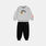 Completo Jordan MJ Dynasty neonati, grigio/nero