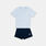 Completo adidas Trefoil Essentials bambini, azzurro/blu