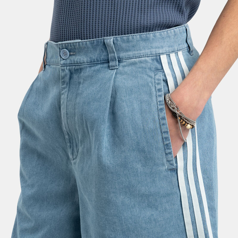 Short adidas Chino Denim, azzurro