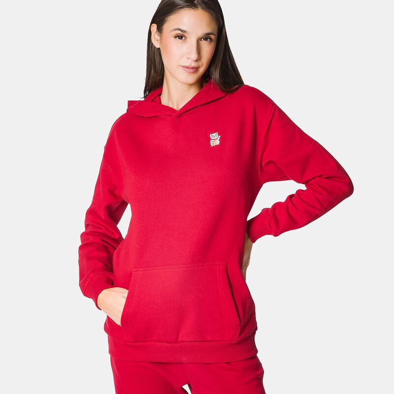Felpa Speedy Fleece AW LAB, rosso/multicolor