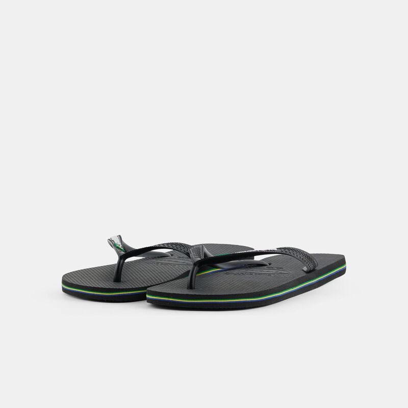 Havaianas Brasil Logo, nero/bianco/verde