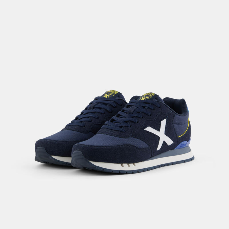 Munich Dash, blu/bianco/giallo