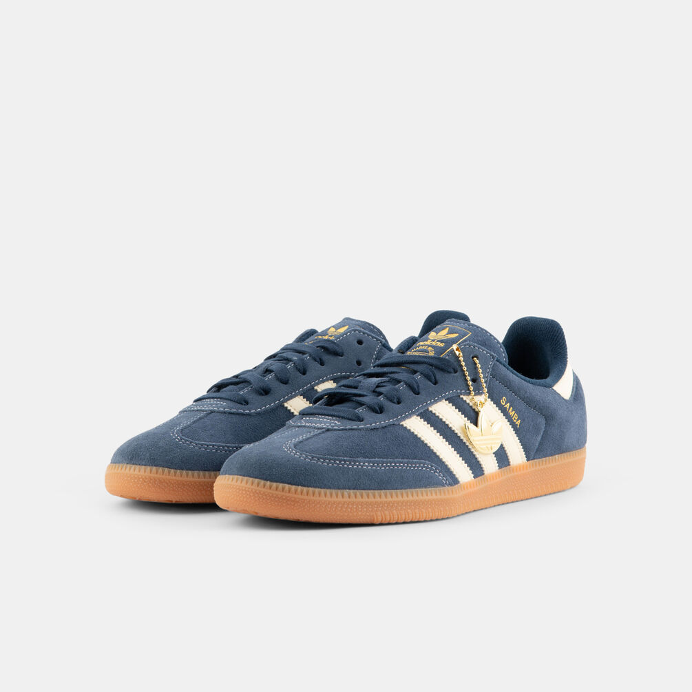adidas Samba OG, blu/bianco