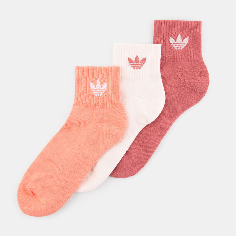 Calzini adidas Mid Crew (3 paia), rosa