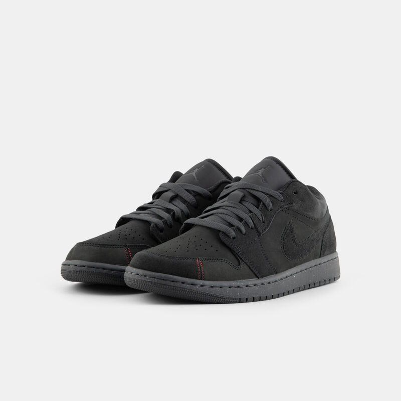 Air Jordan 1 Low SE Craft Grey Red, grigio/nero/rosso