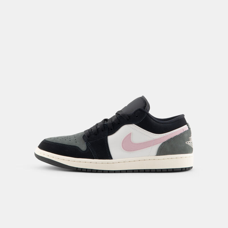 Air Jordan 1 Low SE Black Iced Carmine, nero/bianco/rosa