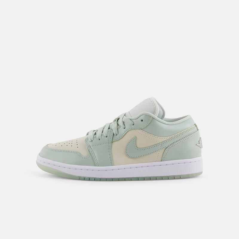 Air Jordan 1 Low Sail Seafoam, verde/beige