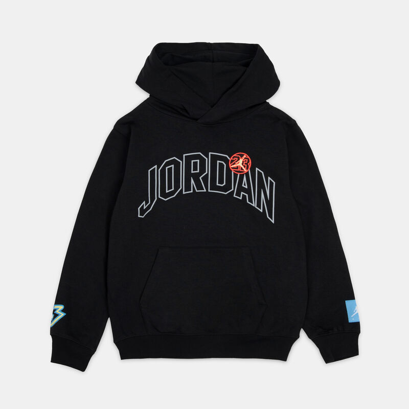 Felpa Jordan MJ Dynasty ragazzi, nero/multicolor