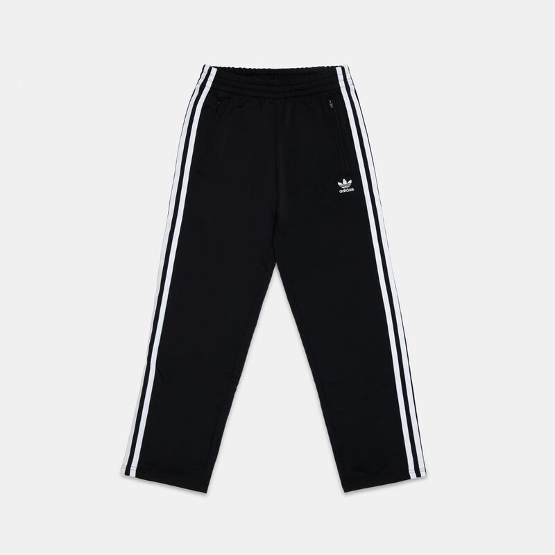 Pantaloni adidas adicolor Firebird ragazzi, nero/bianco
