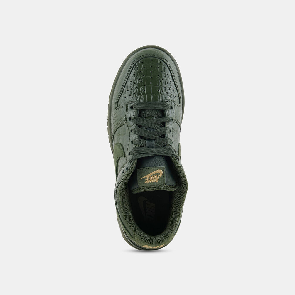 Nike Dunk Low Crocodile (W), verde