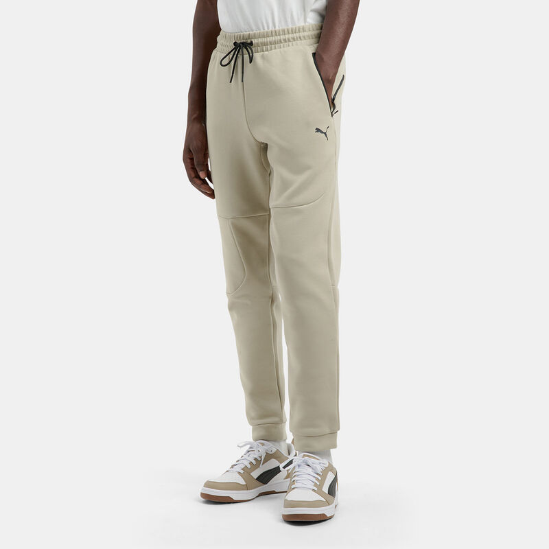 Pantaloni Puma Pumatech, beige/nero