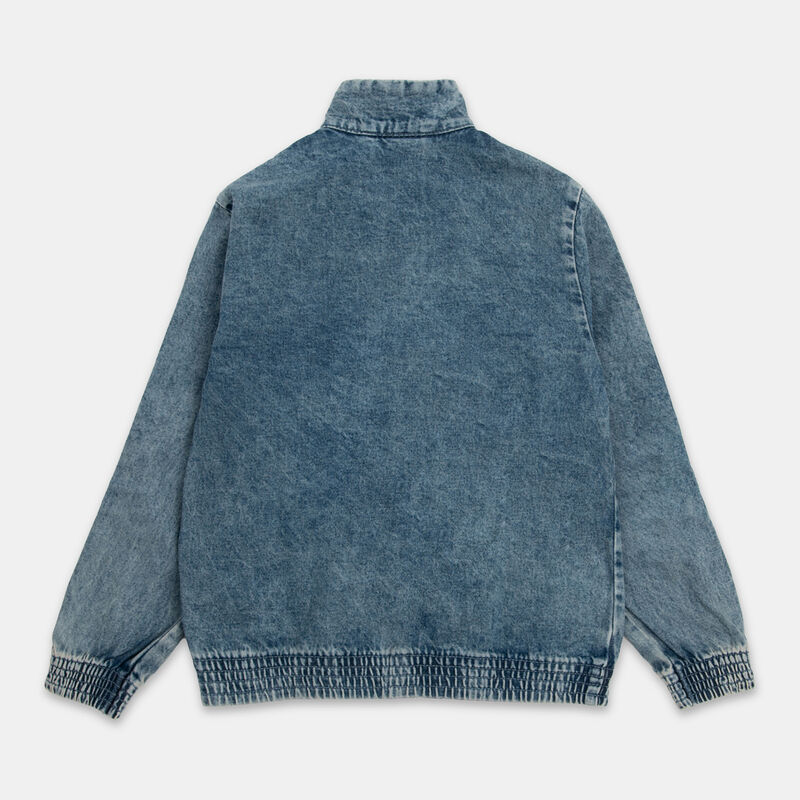 Giacca adidas Firebird Loose Denim ragazzi, azzurro