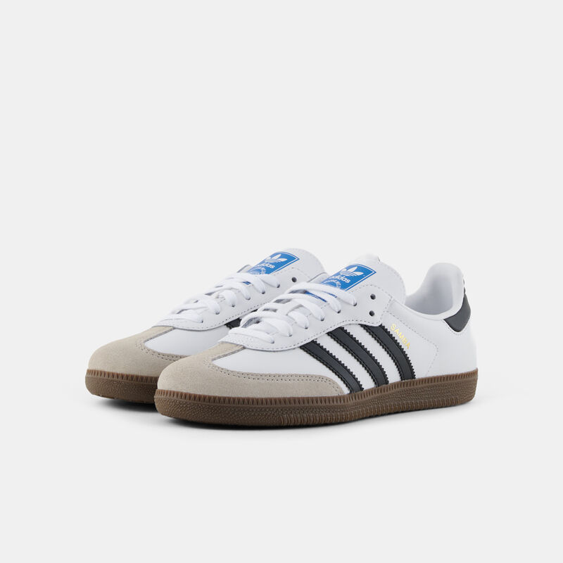 adidas Samba OG, bianco/nero/marrone