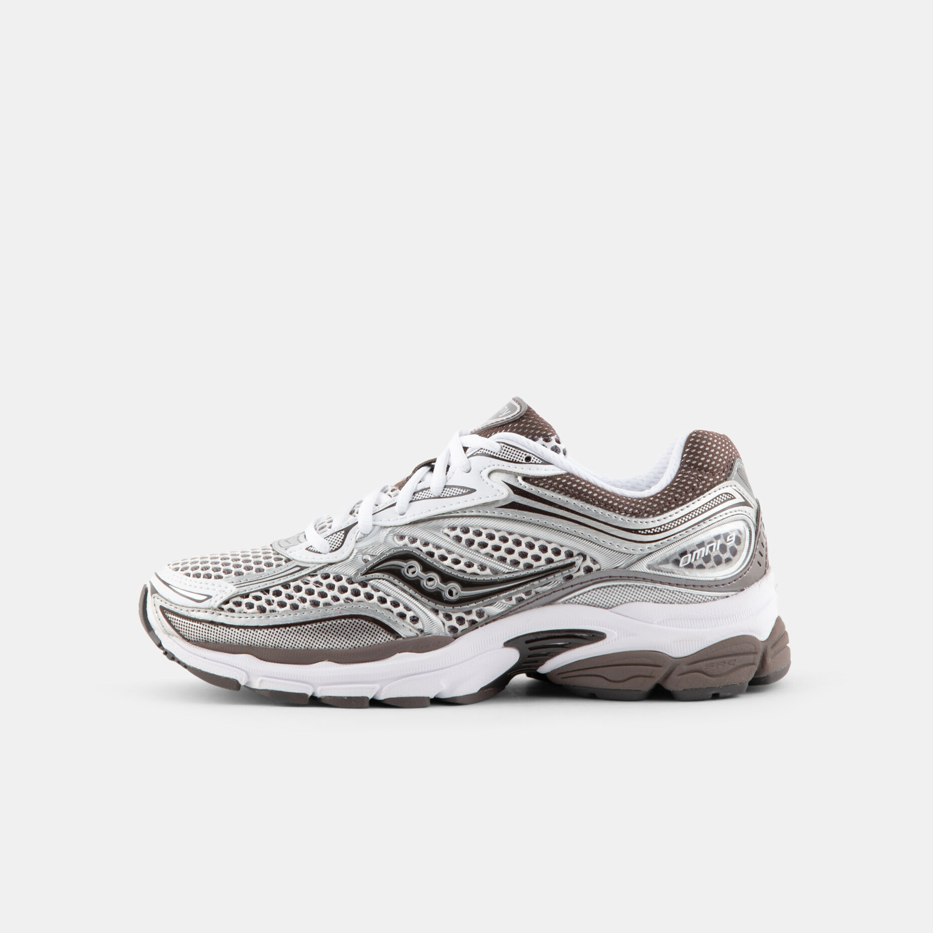 Saucony ProGrid Omni 9 OG, argento/marrone/bianco