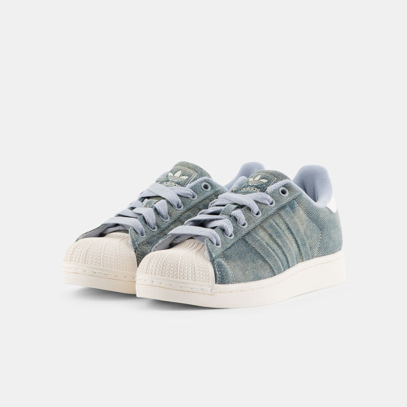 adidas Superstar II, azzurro/beige