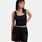 Top Jordan Crop Lifestyle, nero