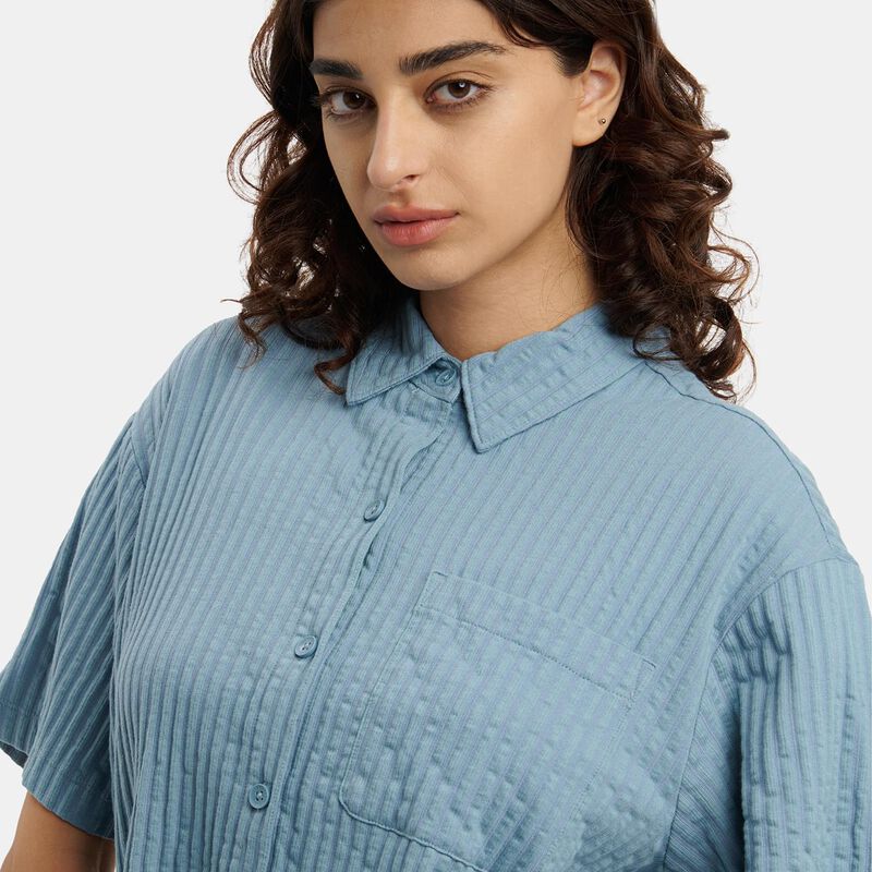 Camicia Vans Bedford Knit, azzurro