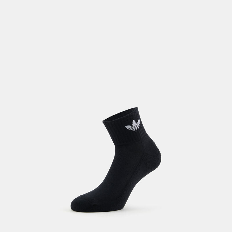 Calzini adidas Mid Crew (3 paia), bianco/grigio/nero