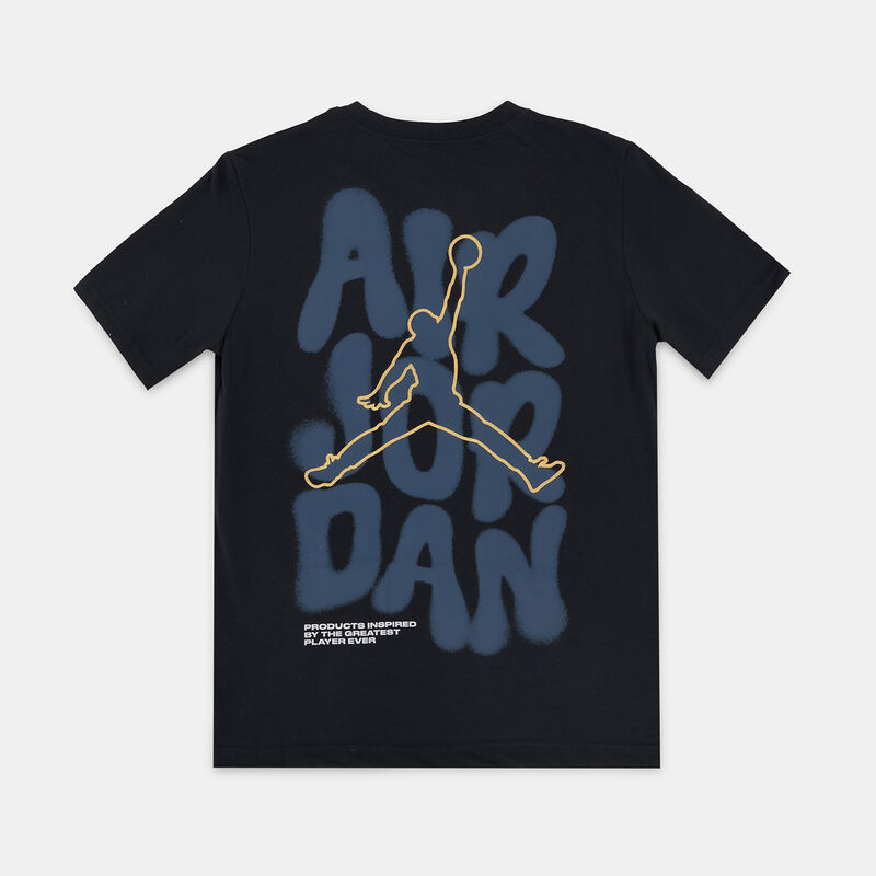 T-shirt Jordan 23 Spray ragazzi, nero/grigio/oro