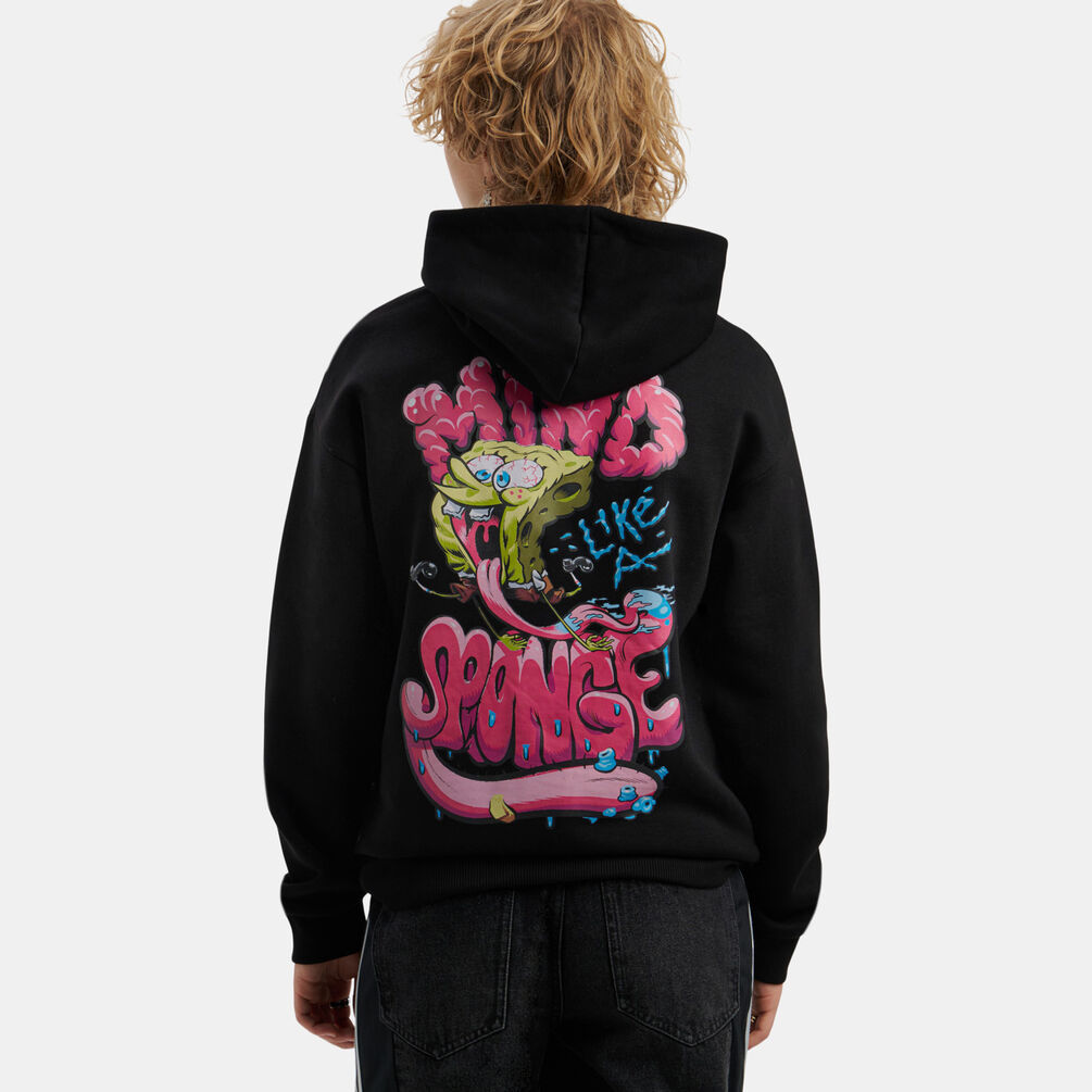 Felpa Speedy Fleece Spongebob, nero/multicolor