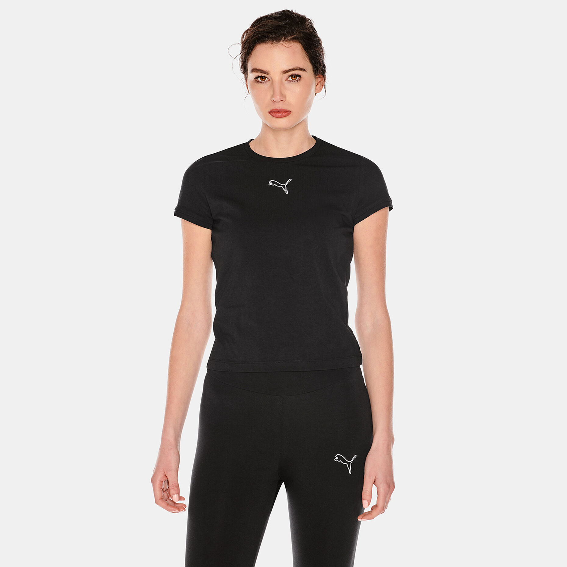 T-SHIRT PUMA, nero