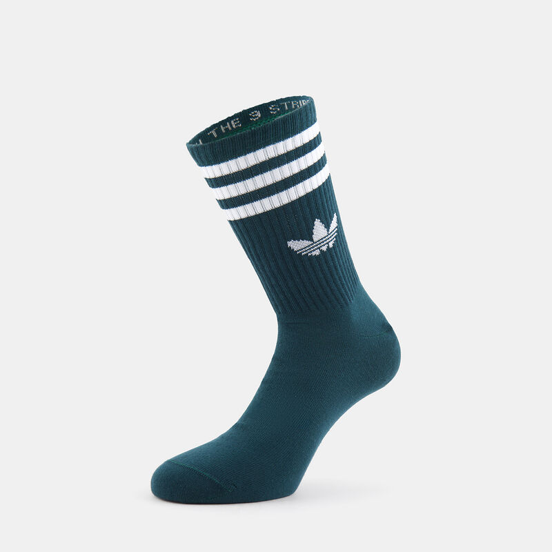 Calzini adidas 3 Stripes (3 paia), bordeaux/verde/marrone