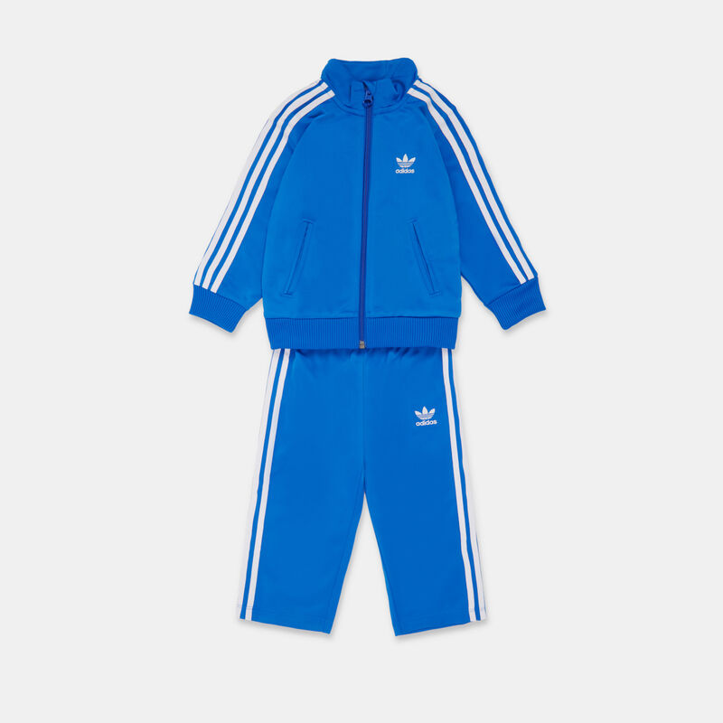 Completo adidas adicolor Firebird Track Suit neonati, blu/bianco