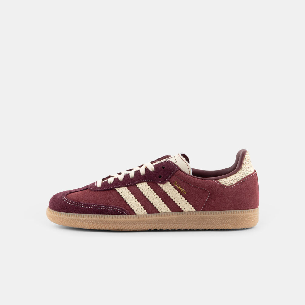 adidas Samba OG, bordeaux/beige