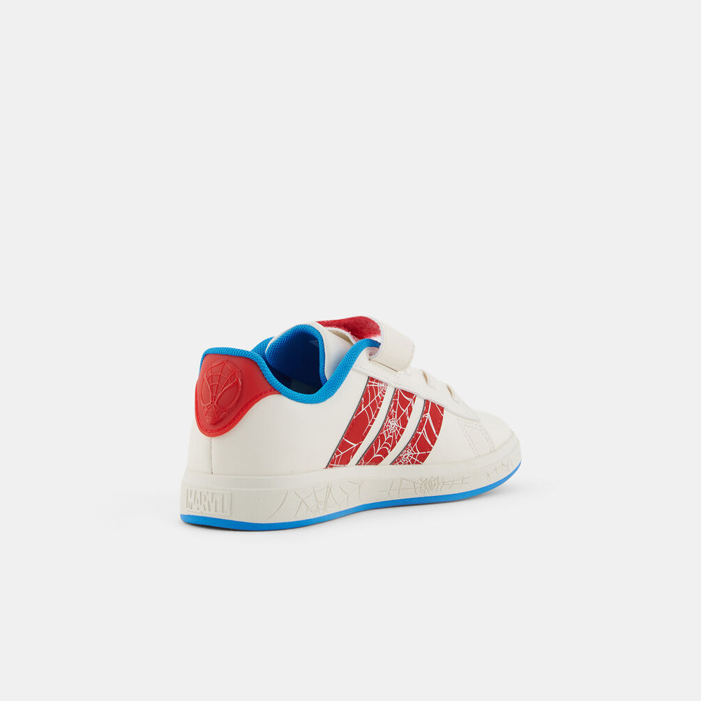 adidas Grand Court x Marvel Spider-Man, bianco/rosso/blu