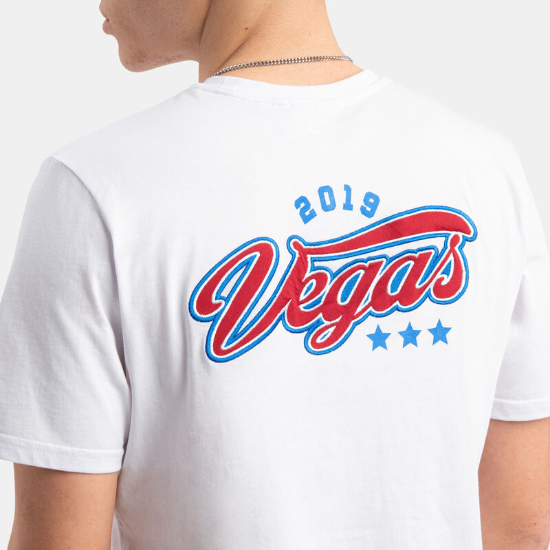 T-shirt VRL Basket Pack, bianco/rosso/blu