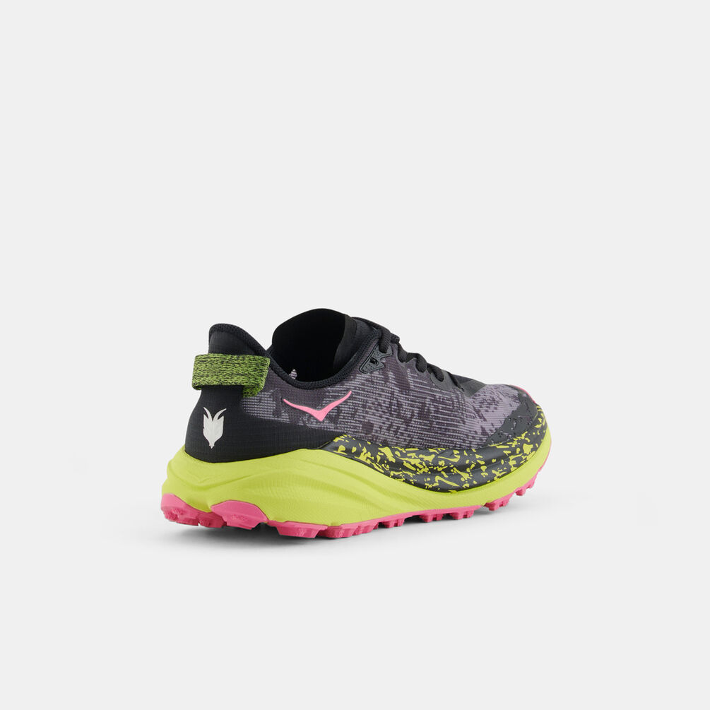 Hoka Speedgoat 6, nero/giallo/rosa