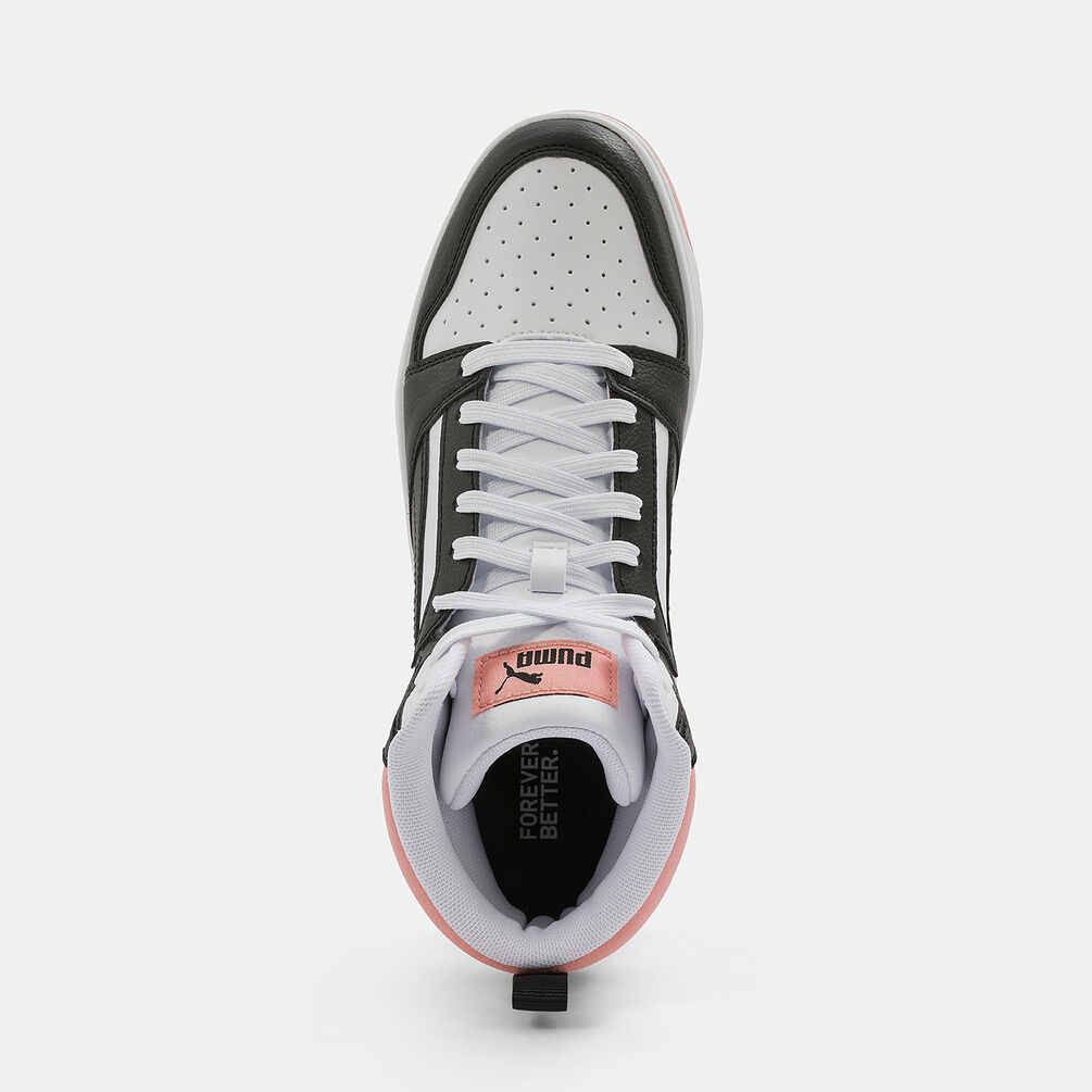 Puma Rebound V6 Mid, rosa/nero/bianco