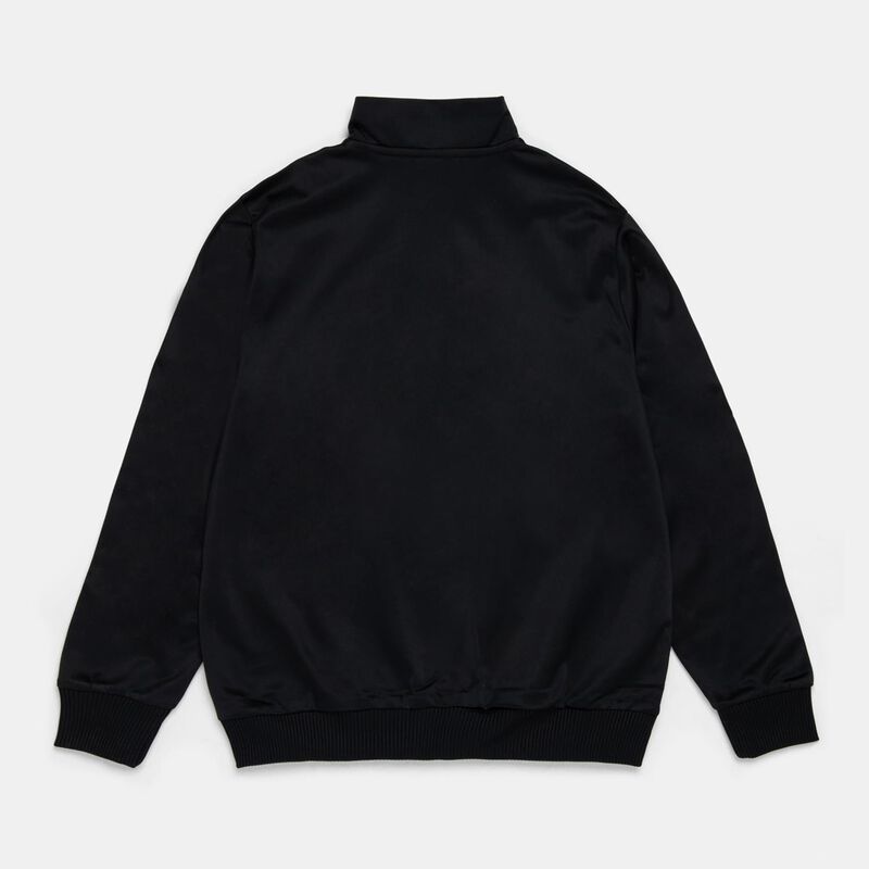 Felpa con zip adidas adicolor Firebird ragazzi, nero/bianco