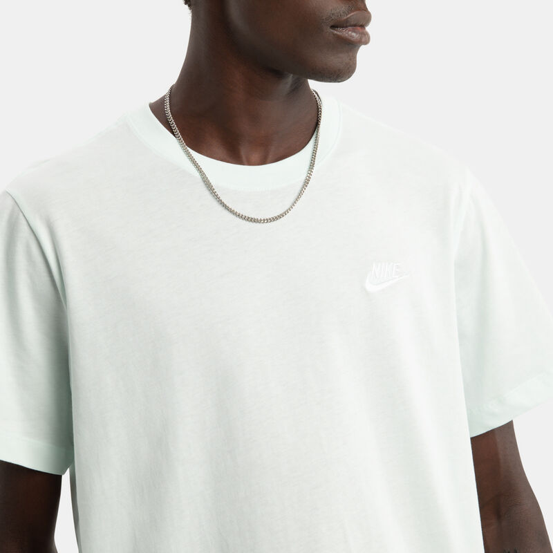 T-shirt Nike Sportswear Club, verde/bianco
