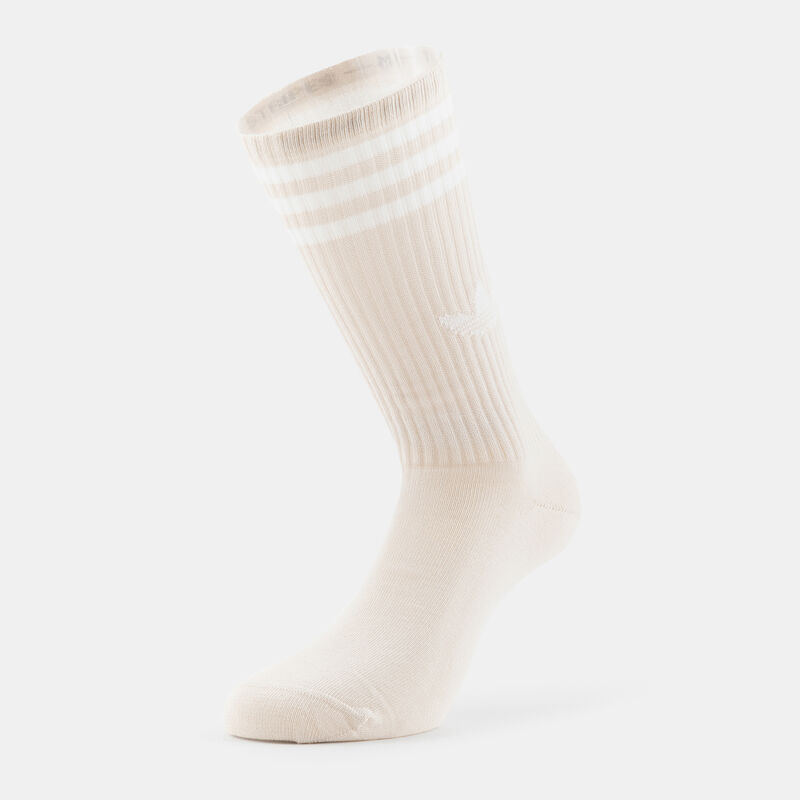 Calzini adidas 3 Stripes High (3 paia), beige/bianco/azzurro