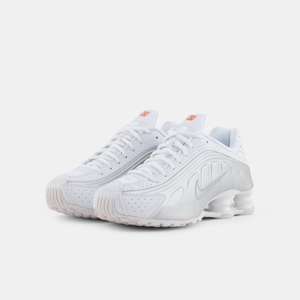 Nike Shox R4, bianco/argento